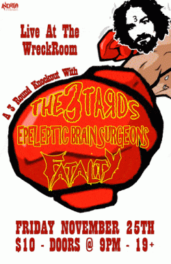 The3Tards, Epileptiuc Brain Surgeons tickets - Toronto, ON - Inertia Entertainment