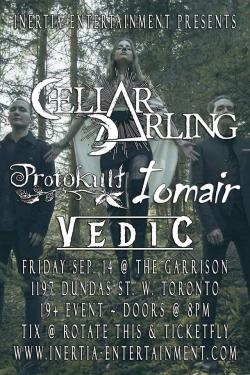 Cellar Darling, Protokult, Iomair & Vedic tickets - Inertia Entertainment