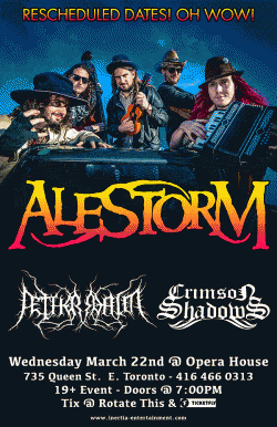 Alestorm, Aether Realm & Crimson Shadows tickets - Inertia Entertainment