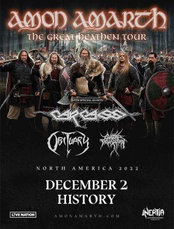 AMON AMARTH – The Great Heathen Tour December 2022 Toronto