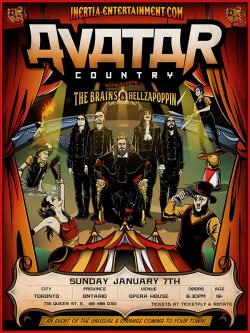 Avatar, The Brains & Hellzapoppin tickets - Inertia Entertainment