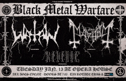 Mayhem, Watain & Revenge tickets - Toronto, ON - Inertia Entertainment