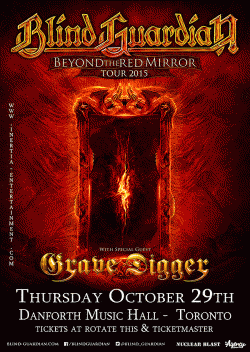 Blind Guardian & Gravedigger tickets - Toronto, ON - Inertia Entertainment