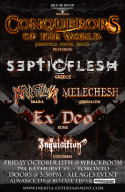 Septicflesh, Krisiun, Melechesh & Inquisition tickets - Toronto, ON - Inertia Entertainment