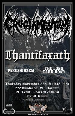 Cruciamentum, Thantifaxath, Paroxsihzem & The Long Dark Road tickets - Inertia Entertainment