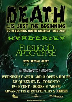 HYPOCRISY, FLESHGOD APOCALYPSE & AENIMUS tickets - Inertia Entertainment