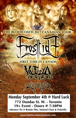 FrostTide, Valfreya & Vesperia tickets - Inertia Entertainment