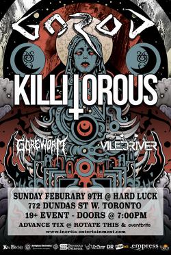 GOROD & KILLITOROUS w/Goreworm & Viledriver tickets - Inertia Entertainment