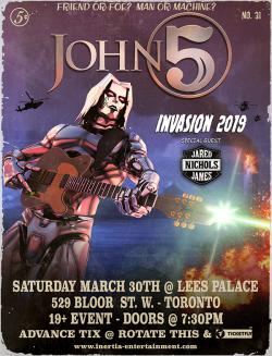 John 5, Jared James Nichols & Dead Girls Academy tickets - Inertia Entertainment