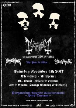 Mayhem, Immolation & Black Anvil tickets - Inertia Entertainment