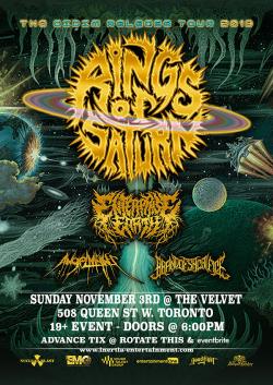 Rings of Saturn, Enterprise Earth, Angelmaker & Brand Of Sacrifice tickets - Inertia Entertainment