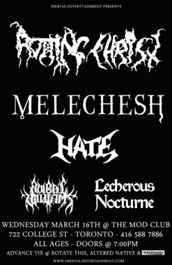Rotting Christ, Melechesh, Hate & More tickets - Toronto, ON - Inertia Entertainment