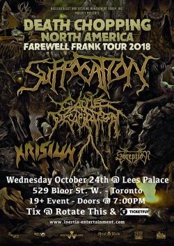 Suffocation, Cattle Decapitation, Krisiun & Soreption tickets - Inertia Entertainment