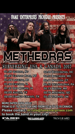 Methedras, Shotgun Cure & Vesication tickets - Inertia Entertainment