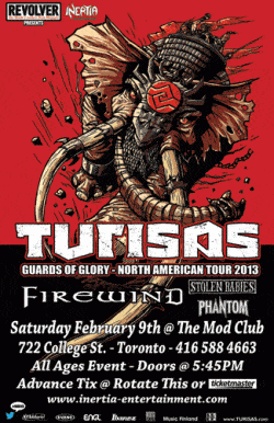 Turisas, Firewind, Stolen Babies & Phantom tickets - Toronto, ON - Inertia Entertainment