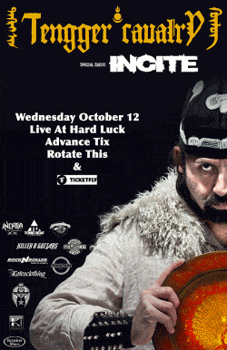 Tengger Cavalry & Incite tickets - Toronto, ON. - Inertia Entertainment