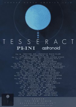 TesseracT, Plini & Astronoid tickets - Inertia Entertainment