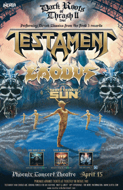 Testament, Exodus & Shattered Sun tickets - Toronto - Inertia Entertainment