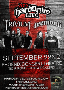 Tremonti & Trivium: The HardDrive Live Tour wsg/Wilson tickets - Toronto, ON. - Inertia Entertainment