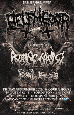 Belphegor - Cancelled tickets - Toronto, ON - Inertia Entertainment