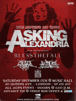 Asking Alexandria, Bless The Fall, Chelsea Grin & More tickets - London, On - Inertia Entertainment