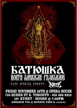 Batushka & Hate tickets - Inertia Entertainment