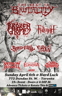 The Best In Brutality Tour tickets - Inertia Entertainment