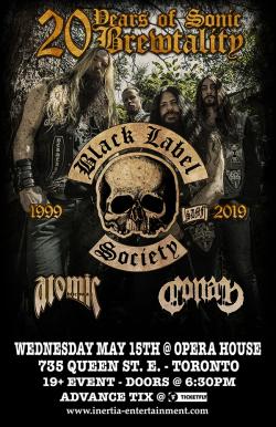 Black Label Society, Atomic Bitchwax & Conan tickets - Inertia Entertainment