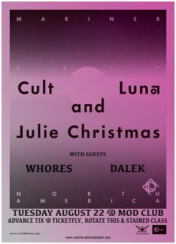 Cult Of Luna and Julie Christmas, Whores & Dalek tickets - Inertia Entertainment