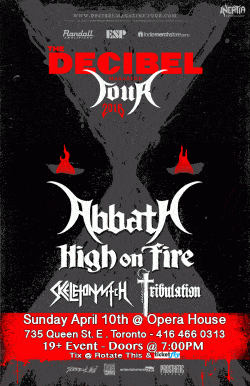 The Decibel Magazine Tour 2016 tickets - Toronto, ON. - Inertia Entertainment
