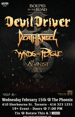 Devildriver, Death Angel, Winds Of Plague & More tickets - Inertia Entertainment