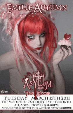 Emilie Autumn tickets - Toronto, ON - Inertia Entertainment