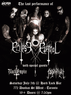 Eclipse Eternal - The Last Performance tickets - Toronto, ON - Inertia Entertainment