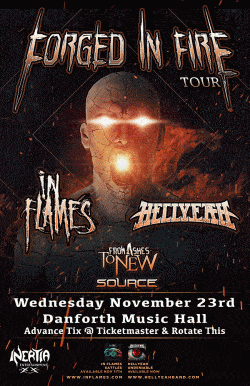 In Flames, HellYeah tickets - Toronto, ON. - Inertia Entertainment