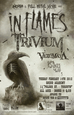 In Flames, Trivium, Veil OF Maya & Kyng tickets - Toronto, ON - Inertia Entertainment