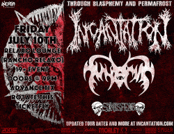 Incantation, Funerus & Sinisfear tickets - Toronto, ON - Inertia Entertainment