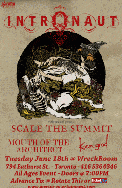 Intronaut, Scale The Summit, M.O.T.A. & Kosmograd tickets - Toronto, ON - Inertia Entertainment