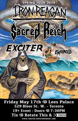 Iron Reagan, Sacred Reich, Exciter & Enforced tickets - Inertia Entertainment