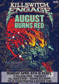 Killswitch Engage & August Burns Red Postponed tickets - Inertia Entertainment