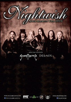 Nightwish, Sonata Arctica & Delain tickets - London, ON. - Inertia Entertainment