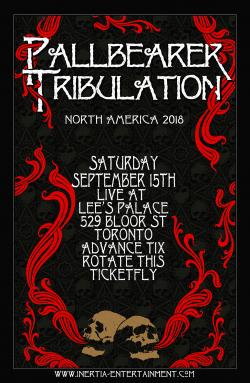 Pallbearer & Tribulation tickets - Inertia Entertainment