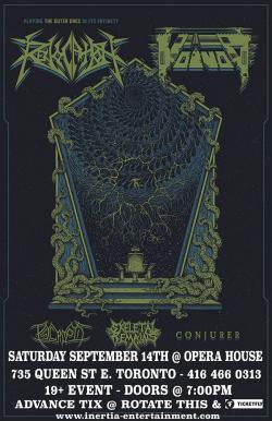 Revocation, Voivod, Psycroptic, Skeletal Remains & Conjurer tickets - Inertia Entertainment