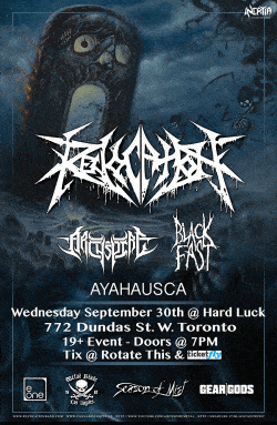 Revocation, Archspire, Black Fast & Ayahausca tickets - Toronto, ON. - Inertia Entertainment