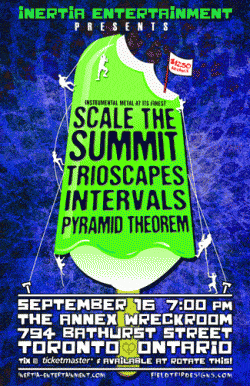 Scale The Summit, Trioscapes, Intervals & Pyramid Theorem tickets - Toronto, ON - Inertia Entertainment