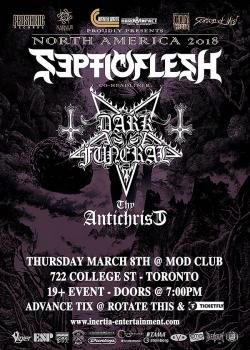 Septicflesh, Dark Funeral & Thy Antichrist tickets - Inertia Entertainment