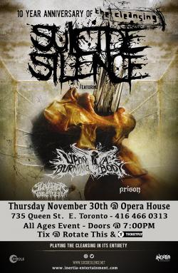 Suicide Silence - 10 Year 'The Cleansing' Anniversary Tour tickets - Inertia Entertainment