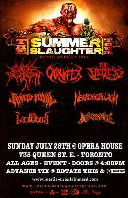 The Summer Slaughter Tour tickets - Inertia Entertainment