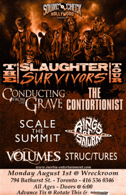 Slaughter Survivors Tour tickets - Toronto, ON - Inertia Entertainment