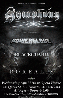 Symphony X tickets - Inertia Entertainment