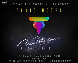 Tokio Hotel - Cancelled tickets - Inertia Entertainment